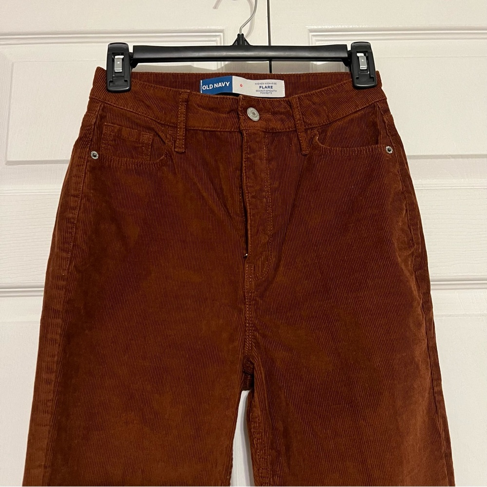 Old Navy High-Waisted Corduroy Flare Jeans